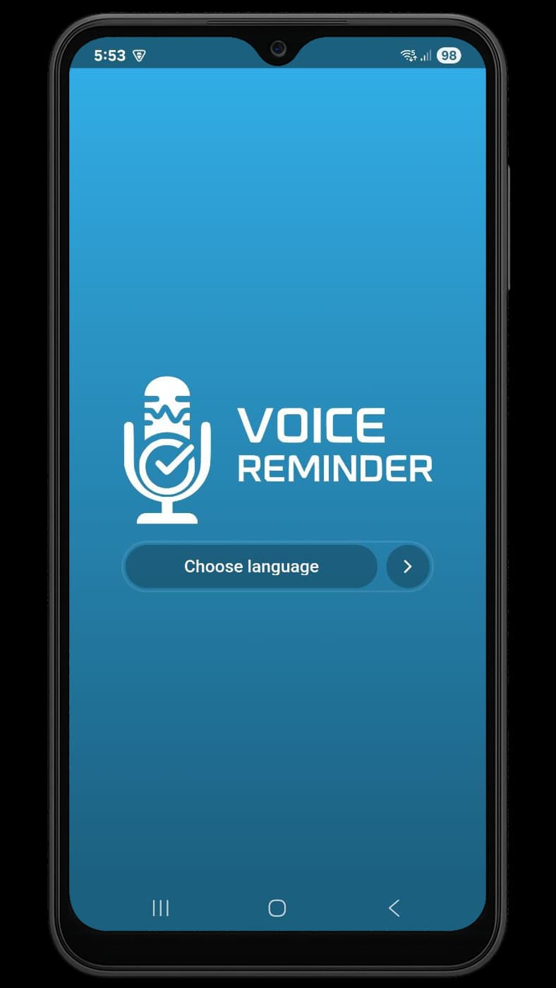 Voice Reminder recording with a scheduled time and repeat settings (1 of 8)